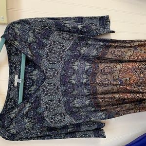 Urban Outfitters Boho T-Shirt Dress